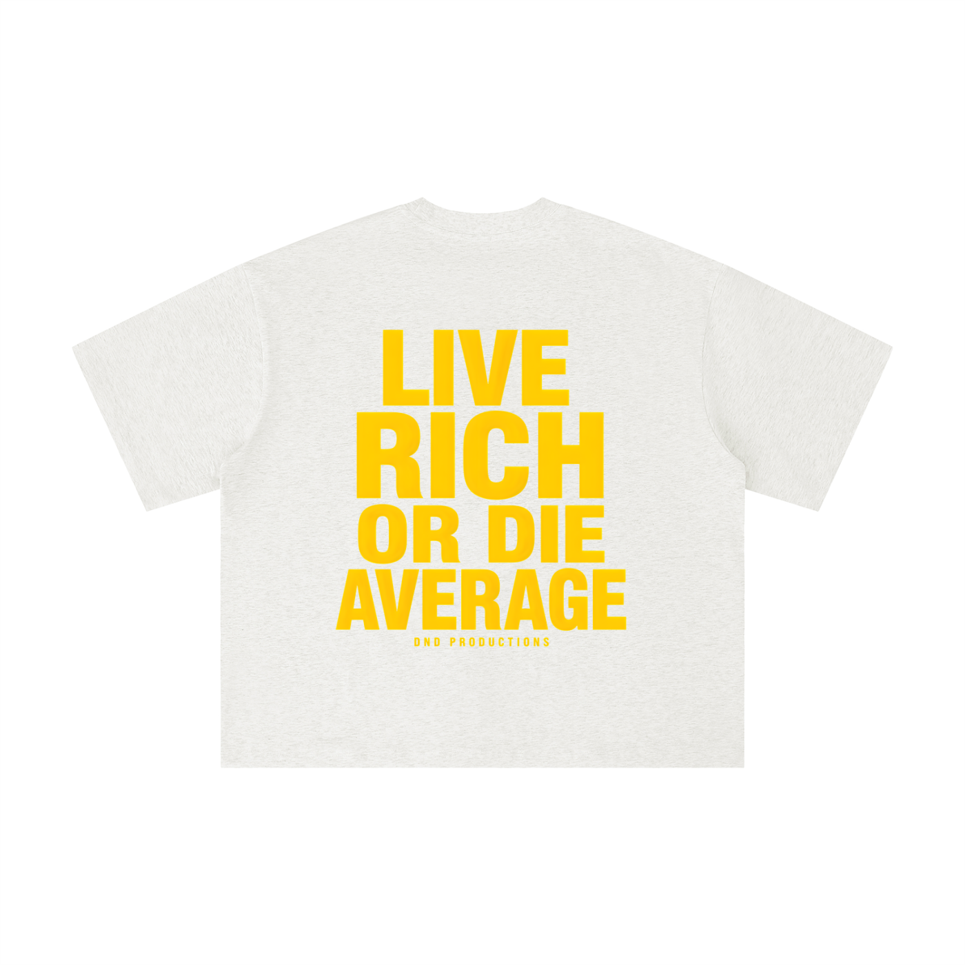 DND Yellow boxy T-Shirt