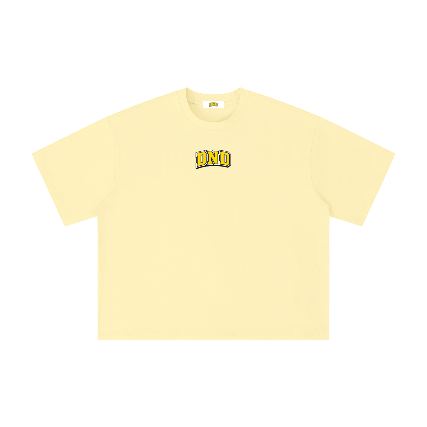 DND Yellow boxy T-Shirt