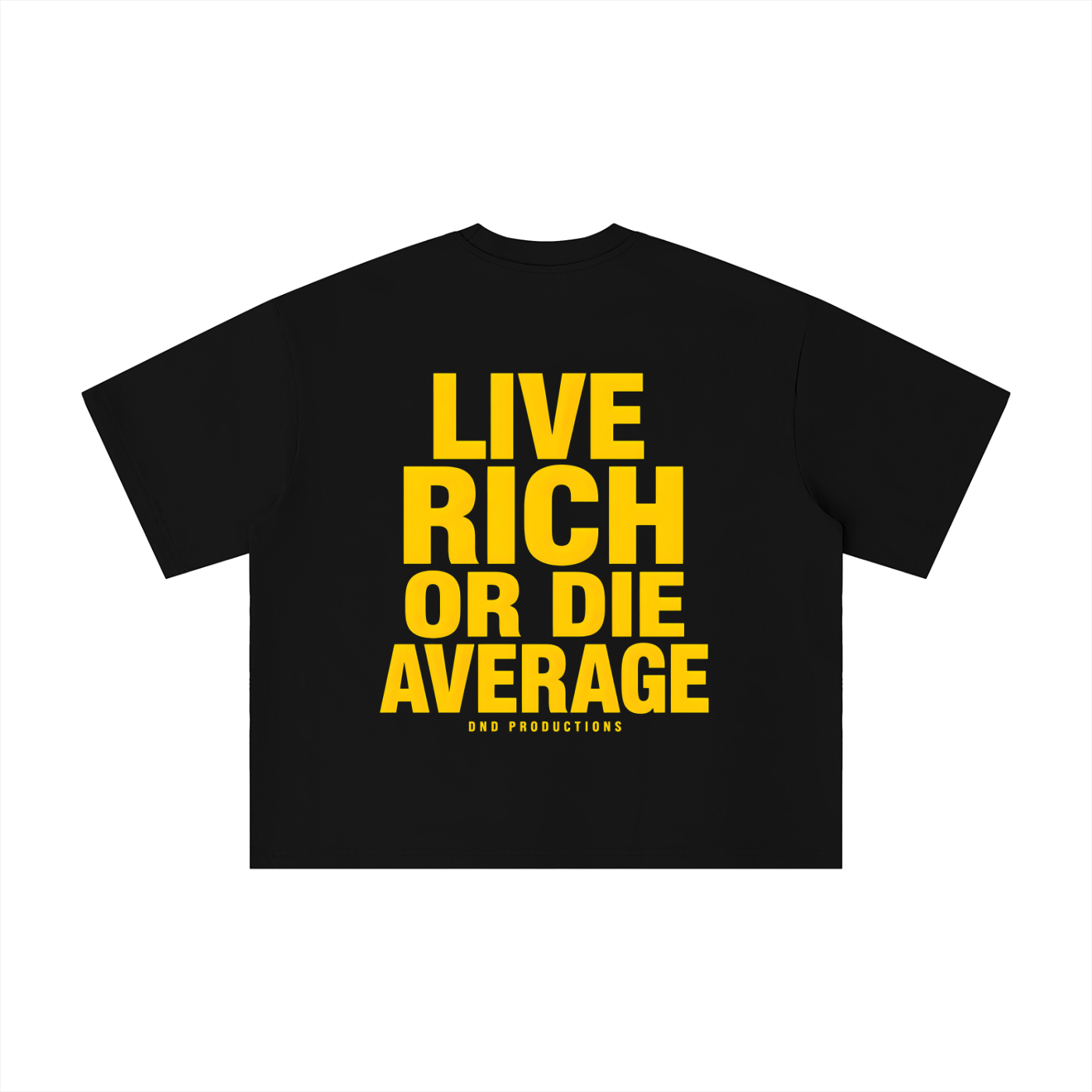 DND Yellow boxy T-Shirt