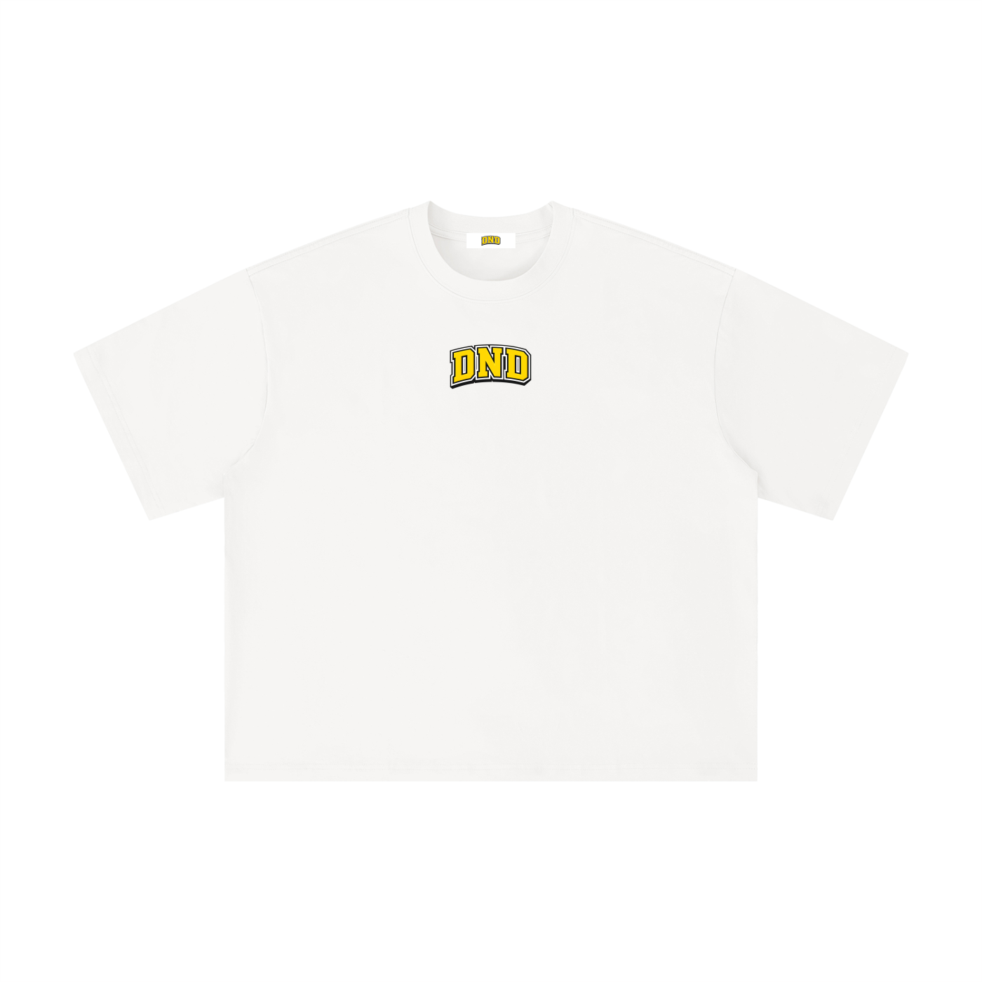 DND Yellow boxy T-Shirt
